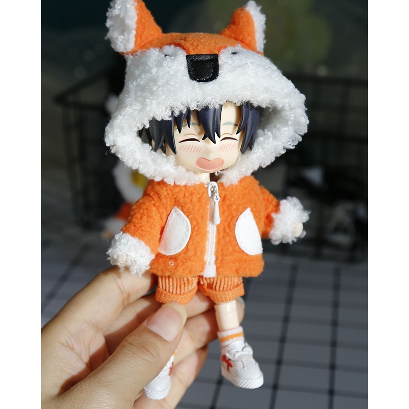 Mô Hình Nhân Vật OB11 Mặc Đồ Động Vật YMY Nendoroid Ymyobitsu11 1/12 BJD BODY9