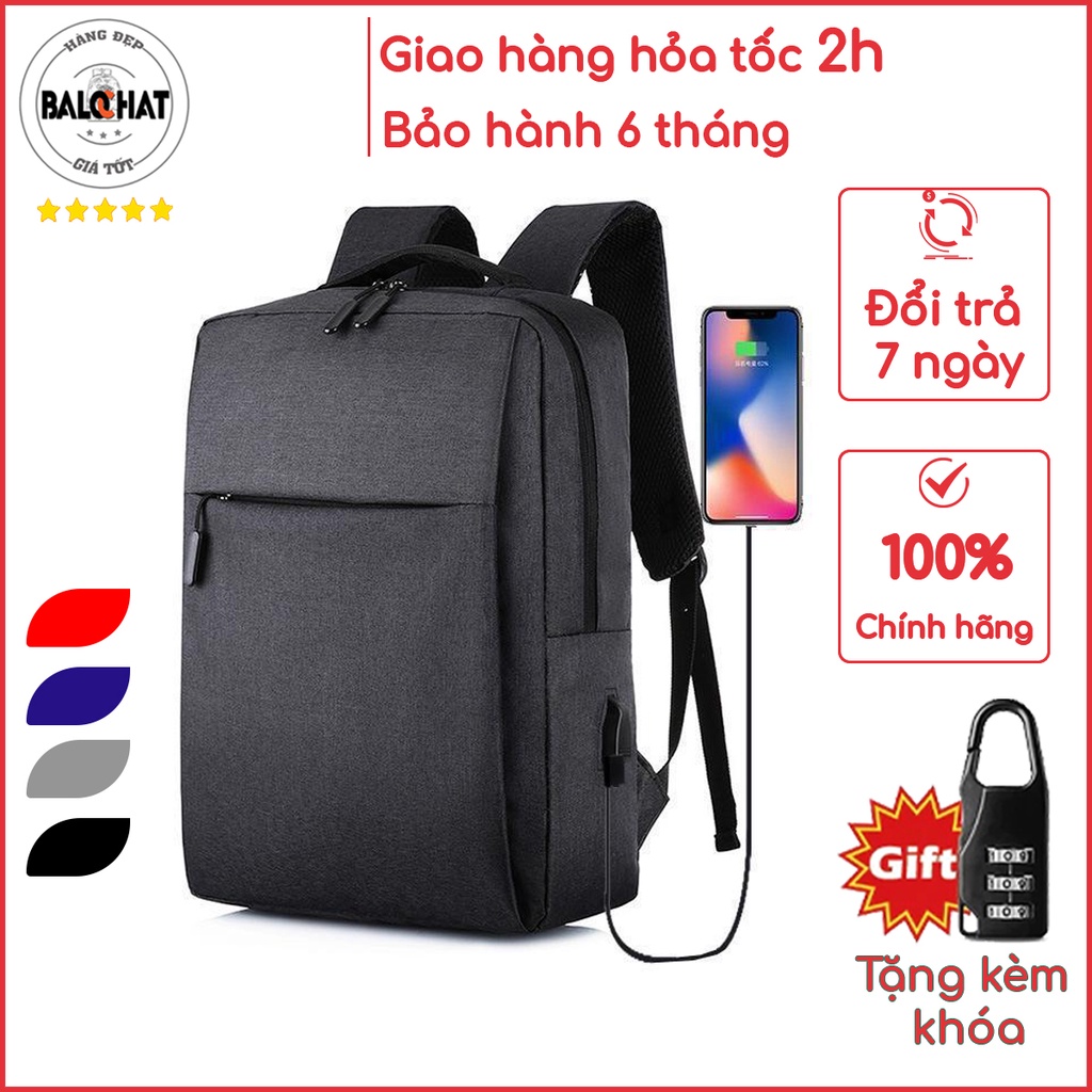 Balo Thời Trang Nam Nữ Giá Rẻ Chất Lượng Cao, đựng Laptop 15.6 inch, phong cách Hàn Quốc - Z1903-5