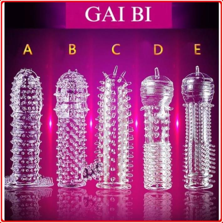 Bao cao su GAI OLO chính hãng, hộp 5 bao (kèm gel bôi trơn)