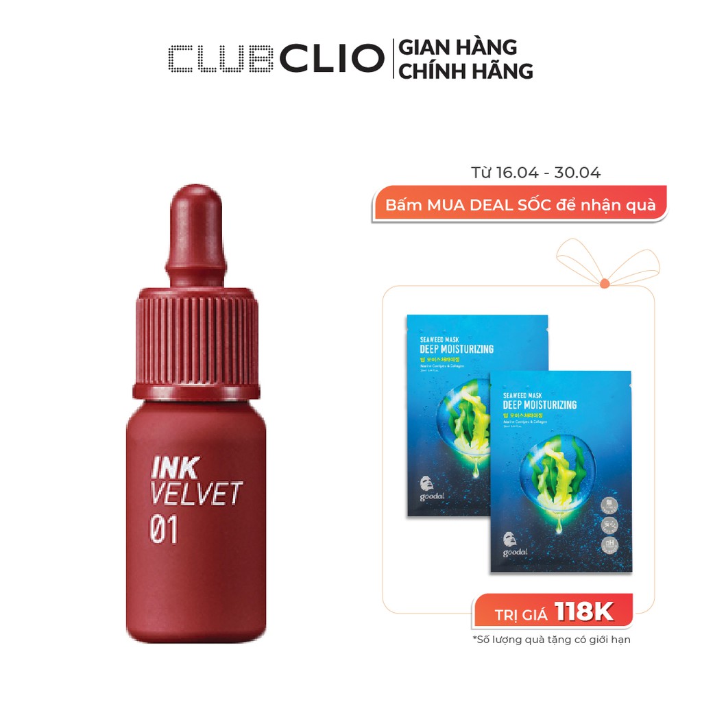 Son Kem Lì Peripera Ink Velvet Lip Tint New 4G | BigBuy360 - bigbuy360.vn