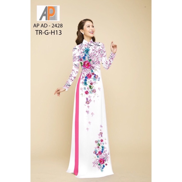 Vải áo dài giả ren
