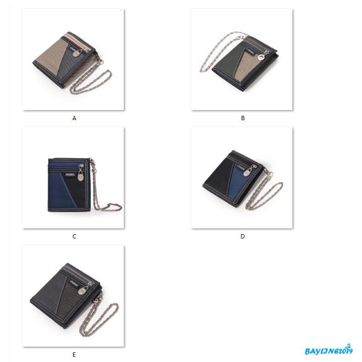 Ví Ngắn Gập Làm Quà Tặng Sinh Nhật/Thể Thao Cho Nam