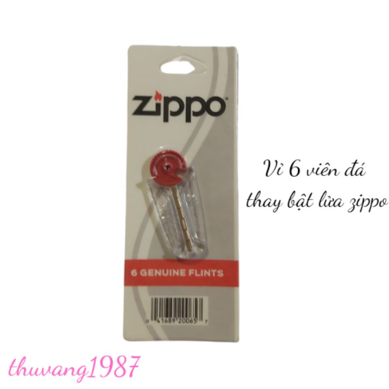 Đá lửa zippo (1 vỉ 6 viên)