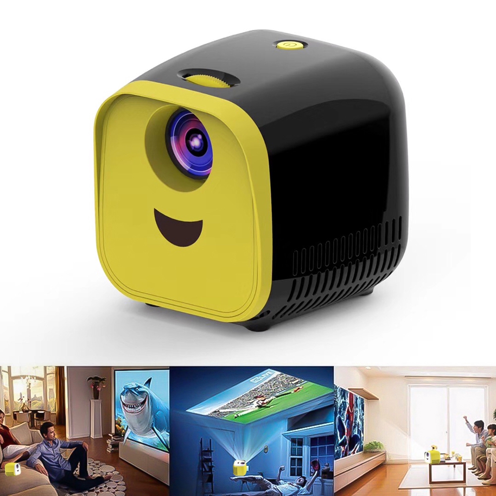 New L1 LCD HDMI VGA USB Portable Pocket LED Mini Projector