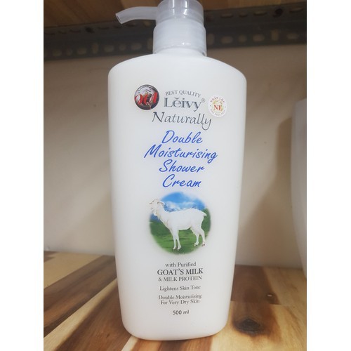 Sữa tắm dê trắng da Leivy Naturally 1150ml