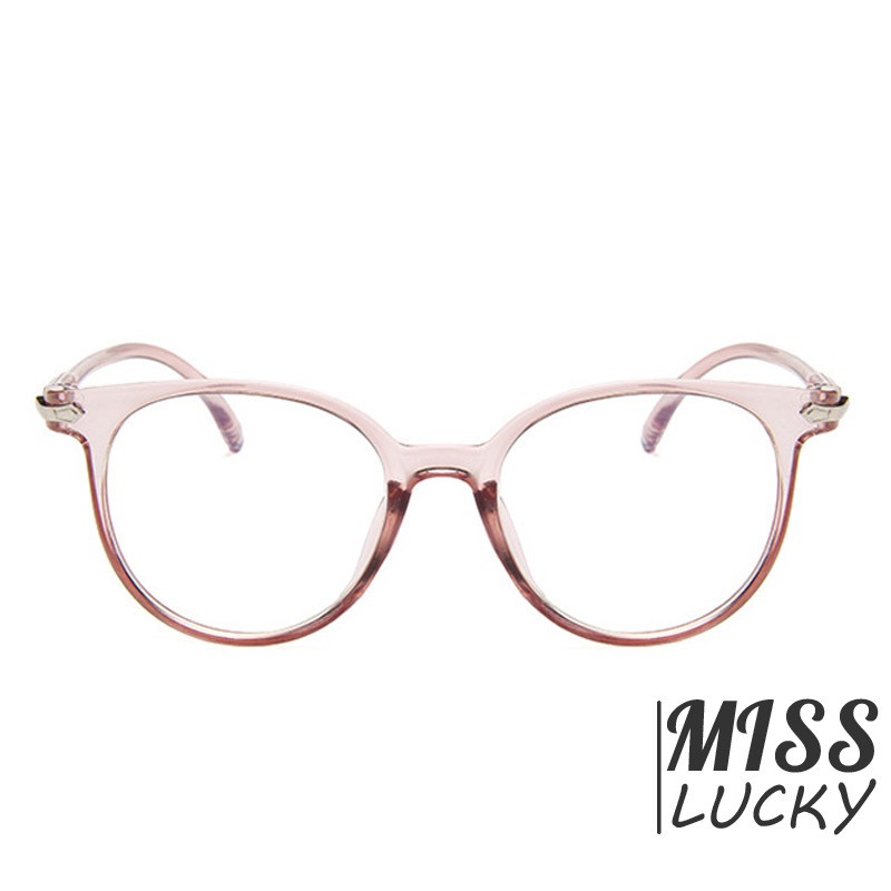 Mắt kính giả cận phong cách vintage thời trang cho nữ