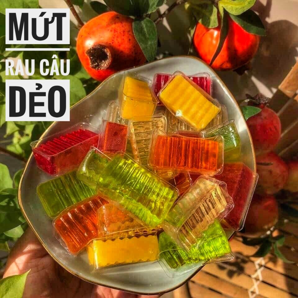 Mứt Rau Câu Dẻo Lon 350gr