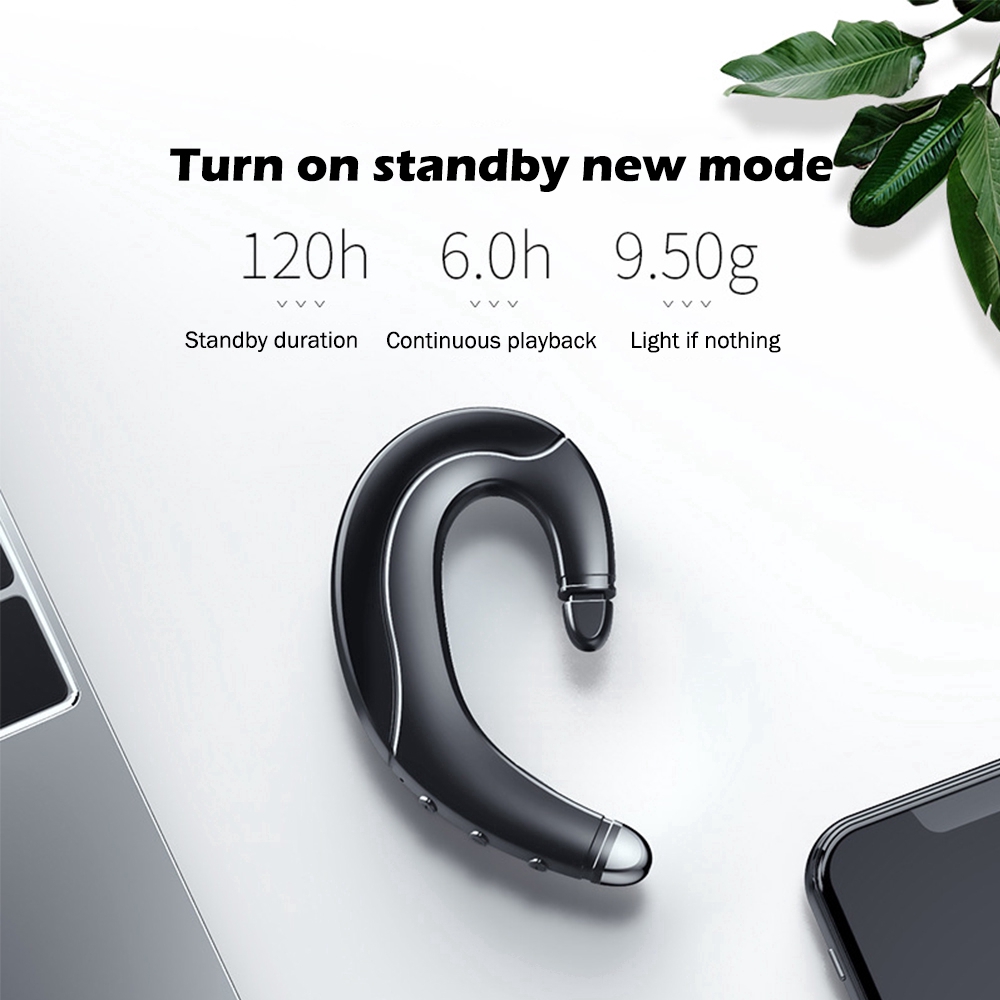Tai Nghe Bluetooth Không Dây Kiểu Dáng Thể Thao 2019