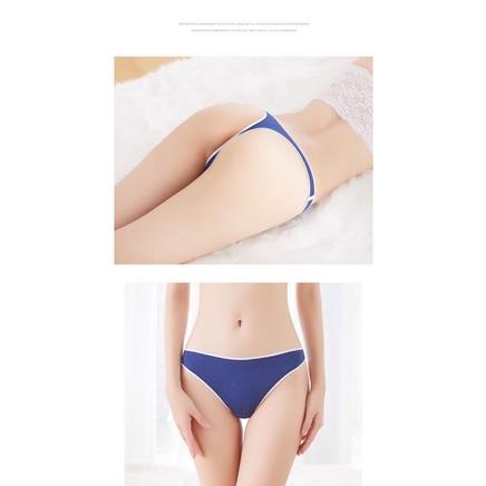 ❤️ Quần Lọt Khe Nữ ❤️FREESHIP❤️ Quần Lót Lọt Khe Sexy Cotton Lọt Khe phối viền cá tính gợi cảm 232 ❤️