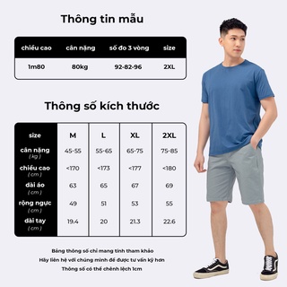 Áo phông trơn PATTERN 7 màu PA006