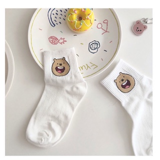 Tất mặt gấu we bare bears WB