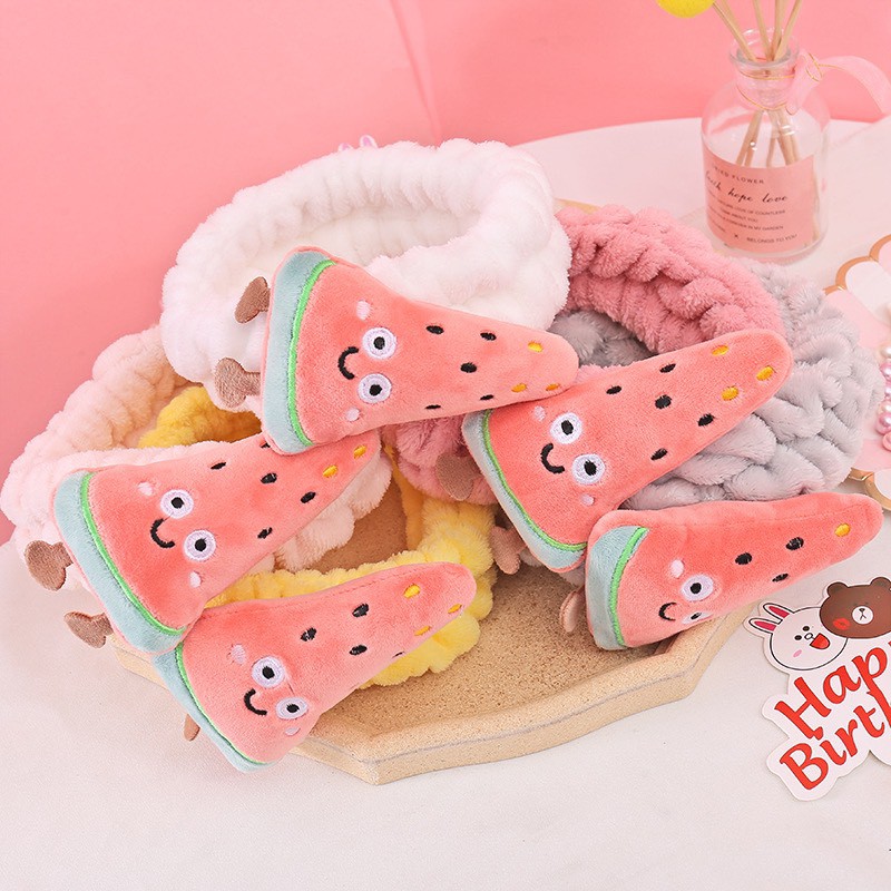 Băng Đô Cài Tóc Hình Dưa Hấu Siêu Đáng Yêu