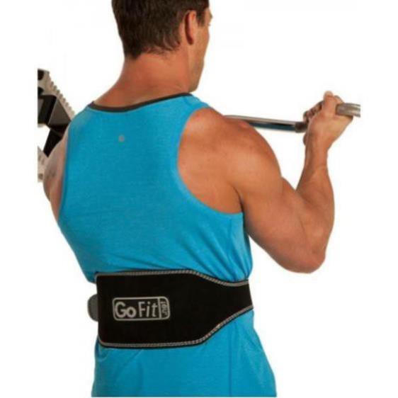 Đai Lưng Thắt Lưng Bảo Vệ Cột Sống Khi Tập Gym Gofit - Leather Lifting Belt - Chính Hãng 100%