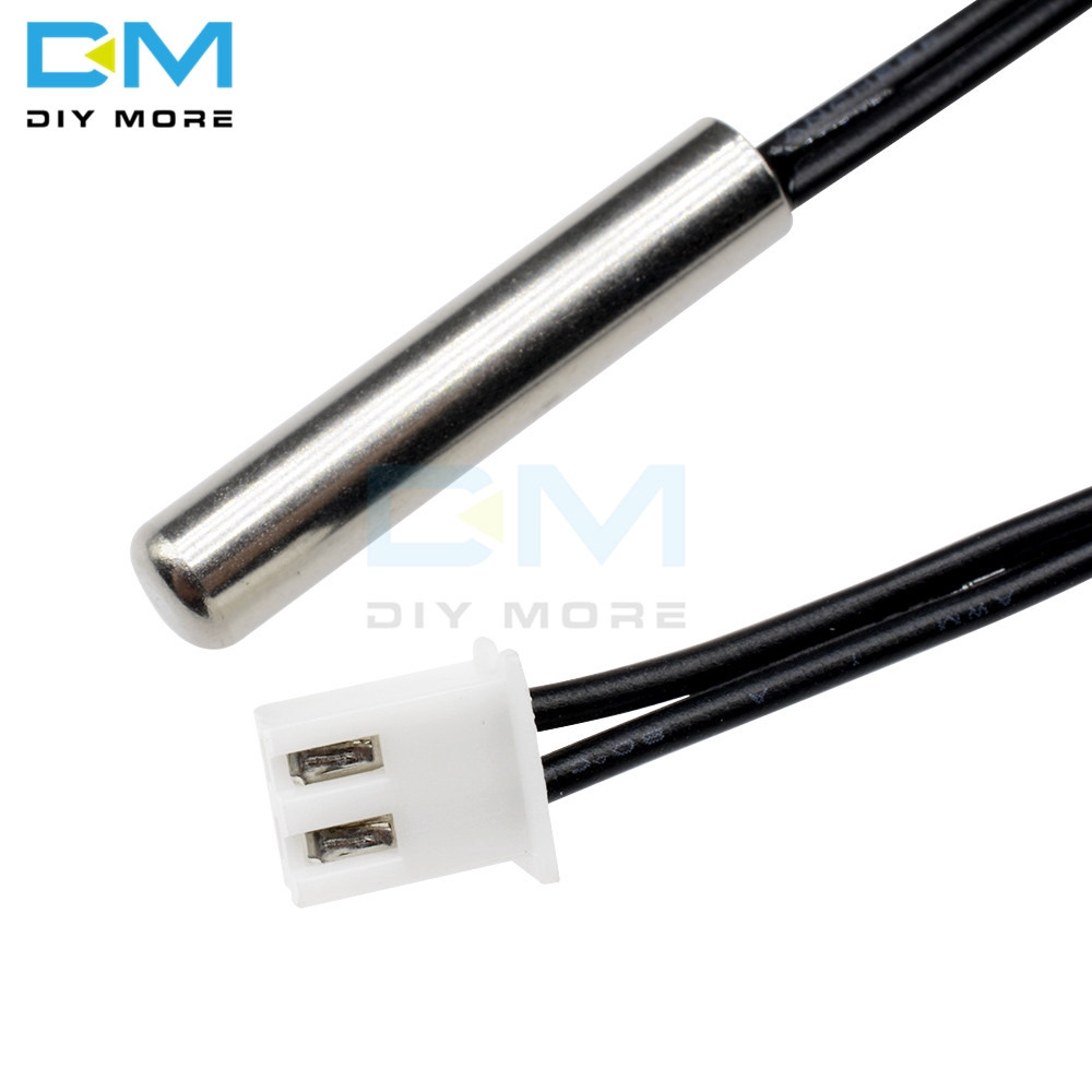 Dây Cáp Cảm Biến Nhiệt Độ Chính Xác W1209 0.3m 0.5m 1m 2m 3m Chống Thấm Nước NTC 3950 Cho Arduino ADC