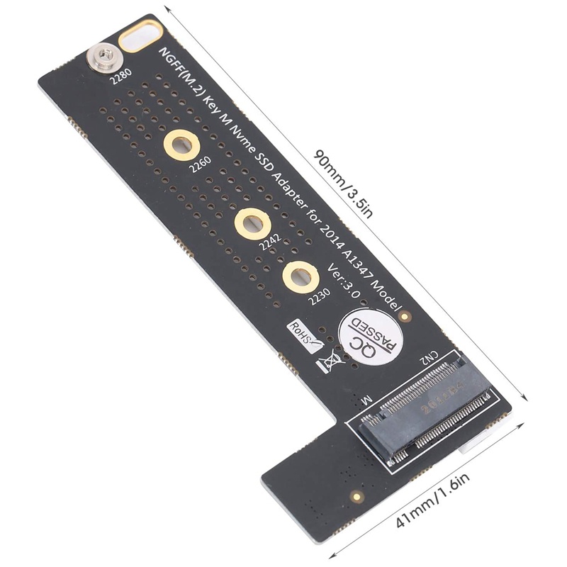 Thẻ Chuyển Đổi Ssd Sang A1347 M.2 Ngff M-Key Nvme N4V | BigBuy360 - bigbuy360.vn