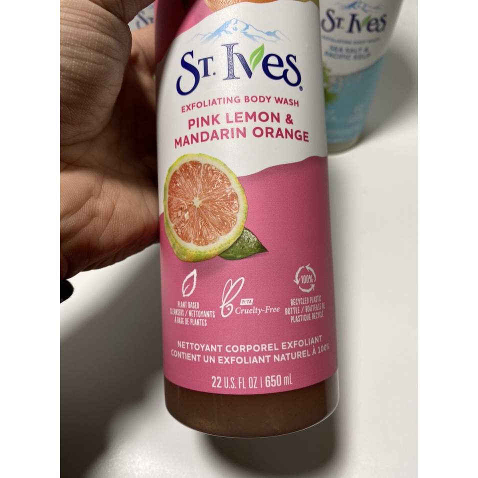 (Chính Hãng)Chai Sữa tắm ST. IVES BODY WASH dưỡng da và tẩy tế bào chết 650m-Mỹ-USA