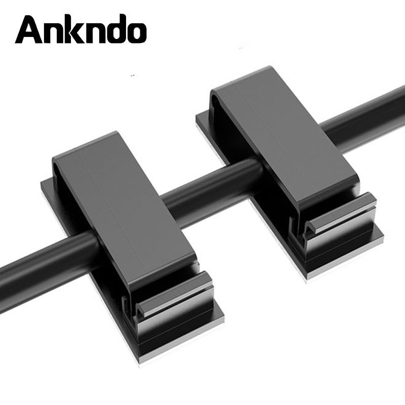 Phụ kiện kẹp giữ dây cáp ANKNDO sắp xếp gọn gàng cố định tiện dụng