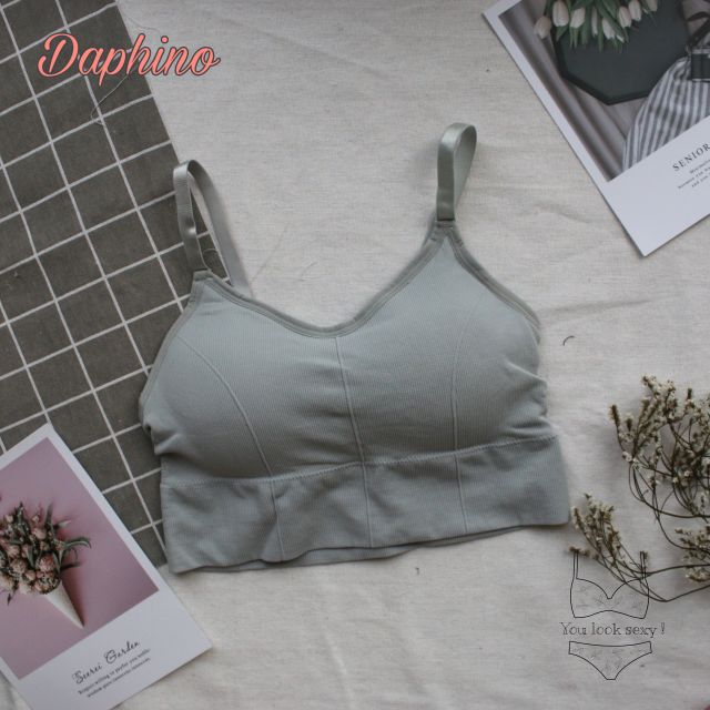 Áo bra nữ - áo bra len gân tăm chất đẹp 2 dây hở lưng siêu hot ABU01 | BigBuy360 - bigbuy360.vn