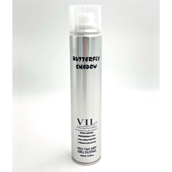 Keo Xịt Tạo Nếp Tóc VIL Bạc 400ml