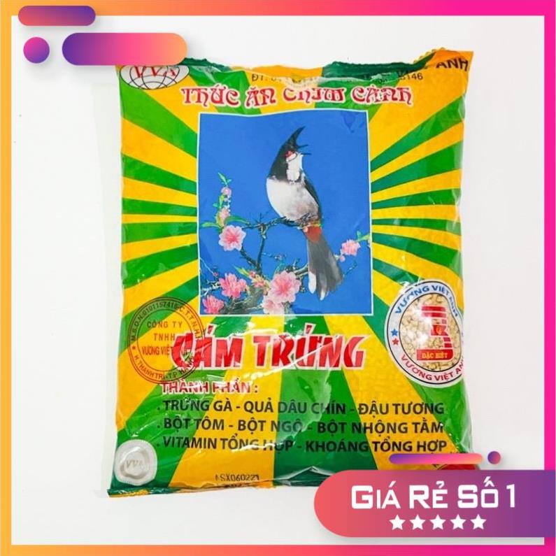 Cám trứng tổng hợp Vương Việt Anh cao cấp 500g - Cám chim tổng hợp Vương Việt Anh giá rẻ