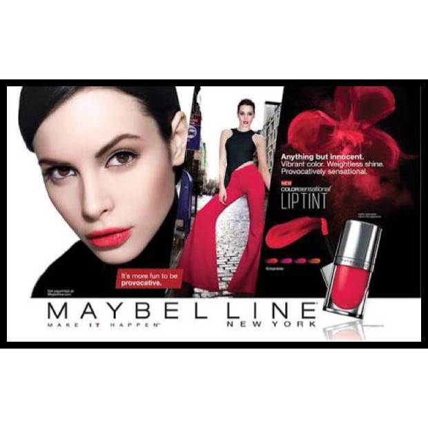 (hàng Mới Về) Son Tint Maybelline Nhiều Màu Sắc Lựa Chọn