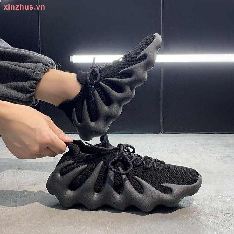 Giày thể thao mùa hè đế dày thoáng khí hàng mới dành cho nam YEEZY450 grandpa 2021