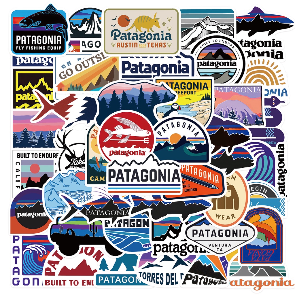 Bộ 55 Miếng Dán Chống Thấm Nước Họa Tiết Graffiti Dùng Để Trang Trí Vali/Notebook/Guitar