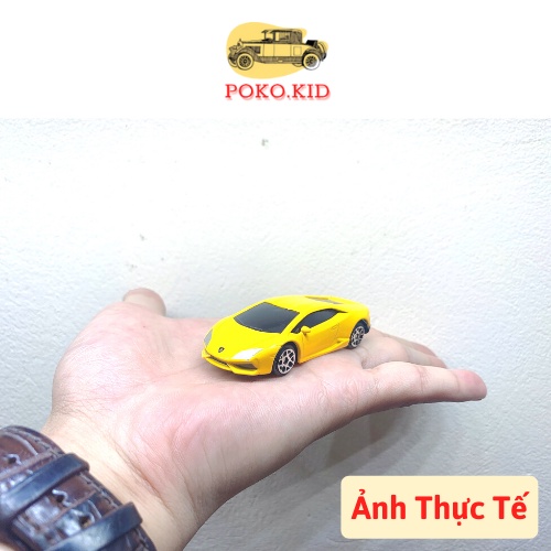 Set Ô tô Kim Loại Mô Hình Xe Thể Thao Đồ Chơi Tỉ Lệ 1 / 64 FAST Wheels POKO KID