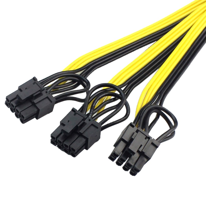 Cáp Nguồn 1 Sang 3 6p + 2p 8pin GPU Video Card