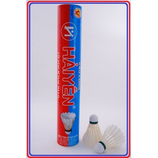 [Chính hãng] Cầu lông Hải Yến - Cầu đỏ xanh biển hộp 12 quả - chuyên dùng cho thi đấu toàn quốc