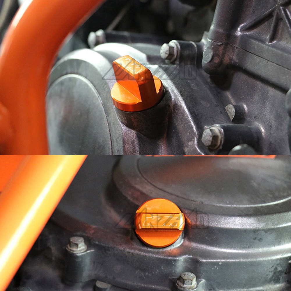 Nắp Đậy Bình Dầu Động Cơ Xe Mô Tô KTM DUKE 390 2013- 2022 200 250 RC Bằng Nhôm CNC