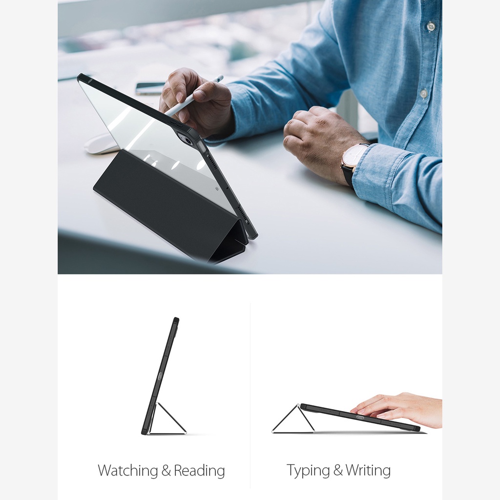 Bao da DUX DUCIS cho iPad Air 5 / Air 4  10.9 inch - Mặt lưng trong, KHÔNG KHAY BÚT