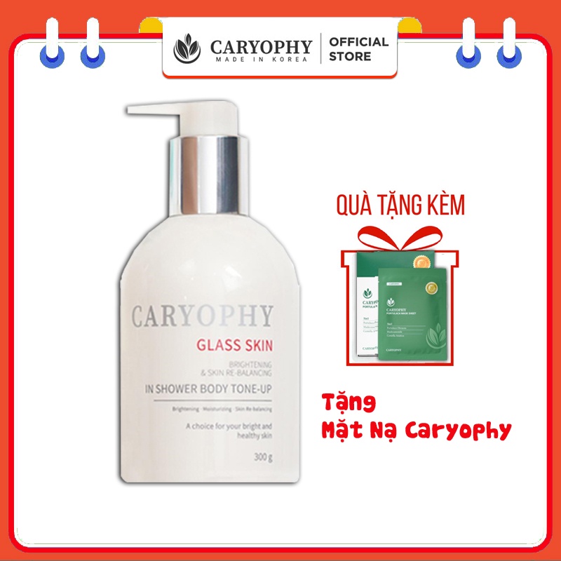 Kem dưỡng ẩm Caryophy dành cho da dầu da mặt body trắng da 300ml