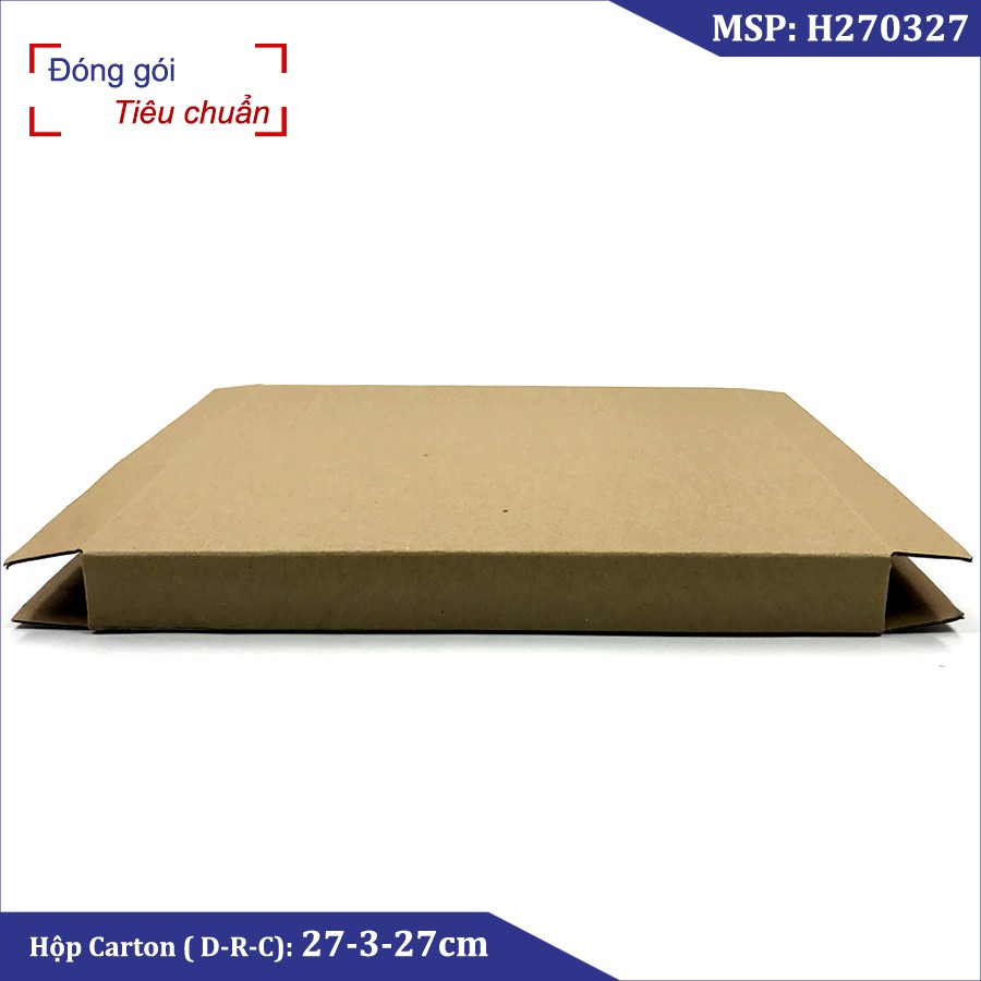 270x30x270 mm - Hộp Bìa Carton đóng hàng