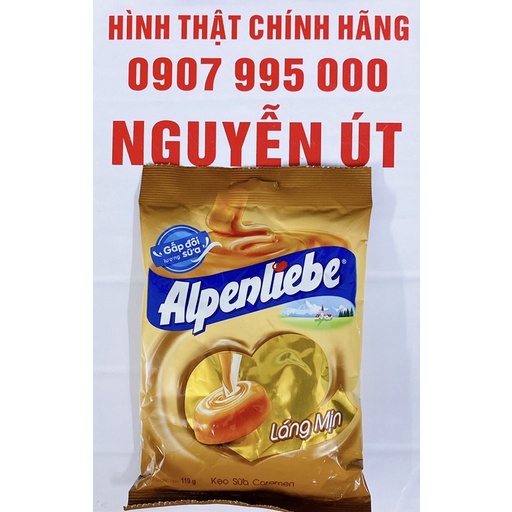 Kẹo Alpenliebe sữa gói 34 viên