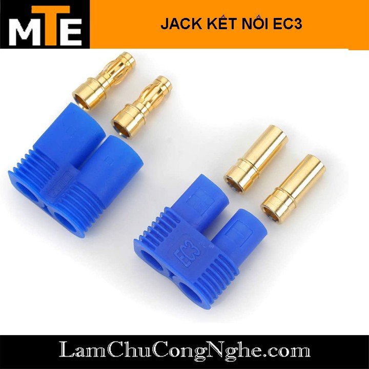 Cặp Jack Cắm Bắp Chuối EC3 3mm