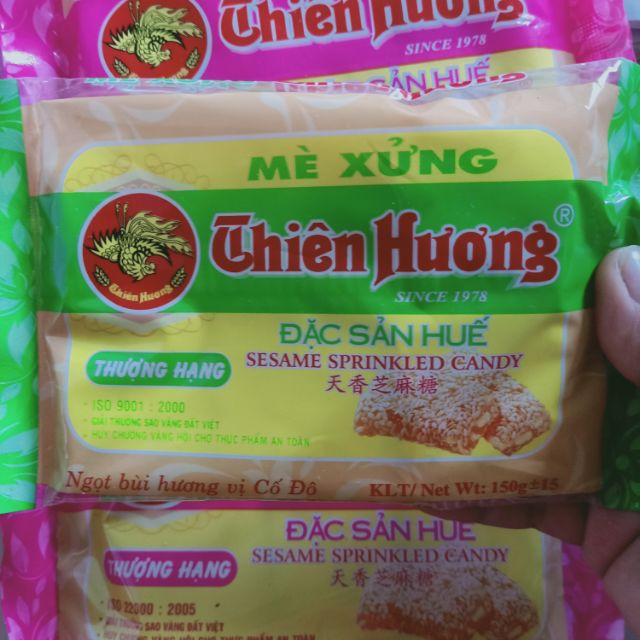 Mè Xửng dẻo Thiên Hương 150gr( chính hãng) 10 gói