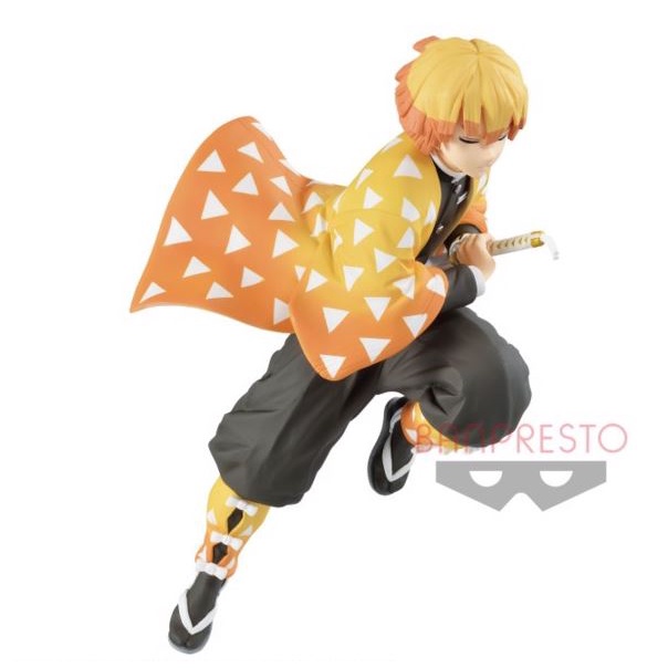 Mô Hình chính hãng BANPRESTO Demon Slayer: Kimetsu no Yaiba Vibration Stars Agatsuma Zenitsu