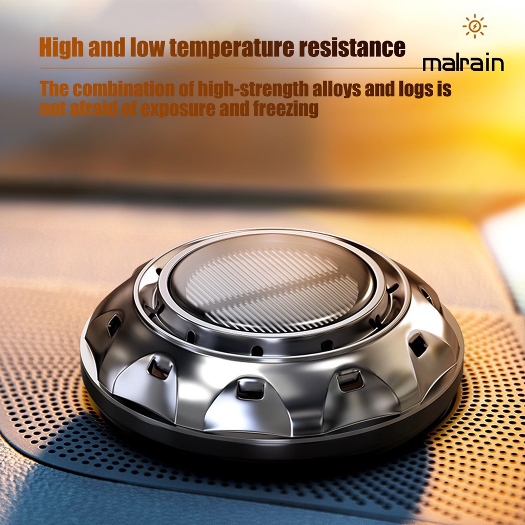 Máy Khuếch Tán Hương Thơm Năng Lượng Mặt Trời 15ml Cho Xe Hơi