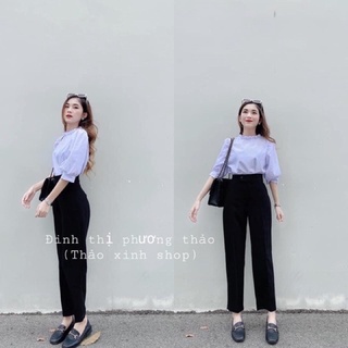 quần baggy công sở