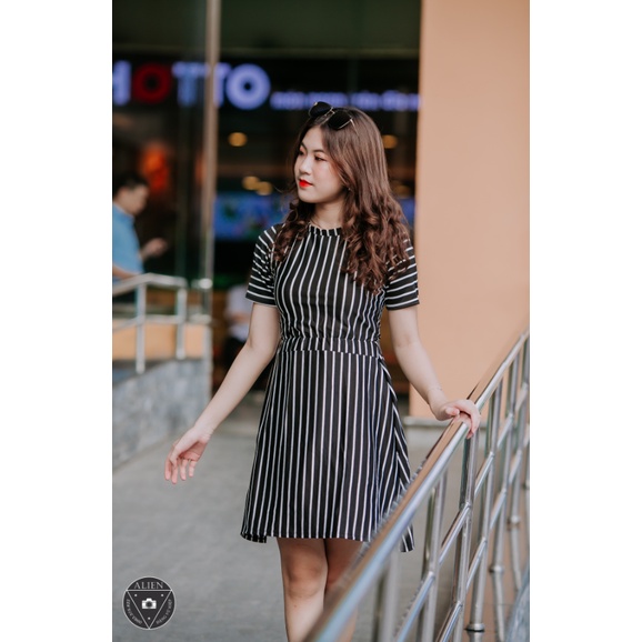 Đầm Váy Công Sở Dáng Xòe Thanh Lịch Giá Rẻ H10 | BigBuy360 - bigbuy360.vn