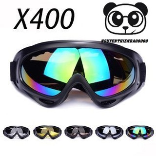 Mắt Kính Đi Phượt UV400 X400 Đeo Nón Bảo Hiểm