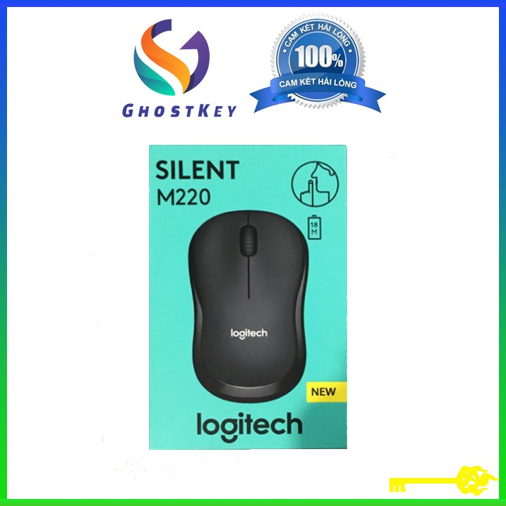 Chuột bluetooth Logiech M220 SILENT, chuột không dây