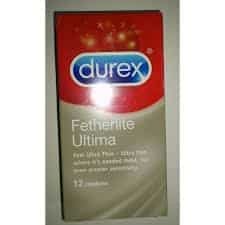 Durex Fetherlite Ultima  siêu mỏng (hộp 12 chiếc).