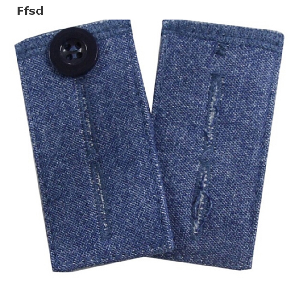 Set 4 Thắt Lưng Quần Jean Mở Rộng Cài Nút Điều Chỉnh Được Có Thể Giặt Được Cho Phụ Nữ Mang Thai