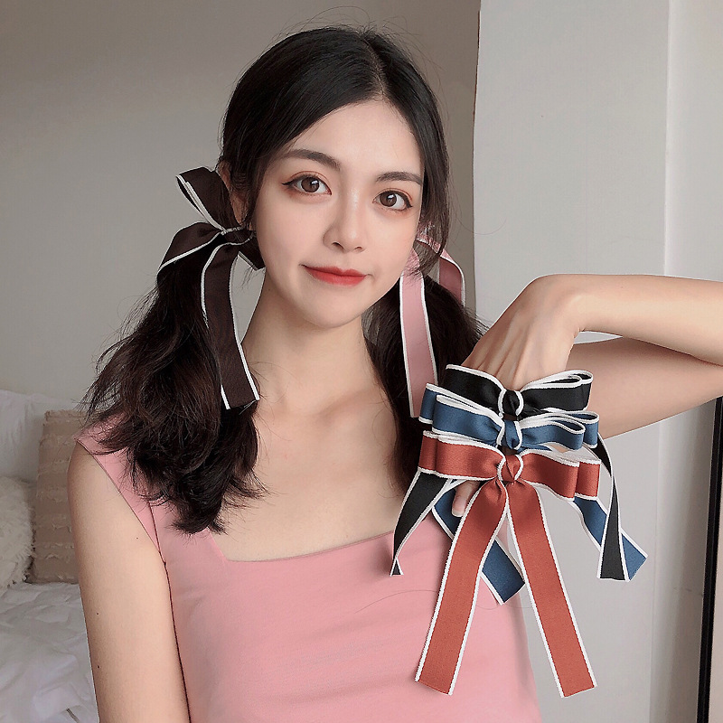 Dây Buộc Tóc Hình Nơ Xinh Xắn Dành Cho Nữ