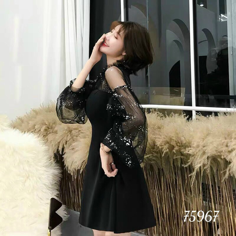 ĐẦM LỤA VOAN TAY LỠ CỰC XINH , DÀNH CHO DỰ TIỆC , HOẶC ĐI CHƠI SIÊU HO