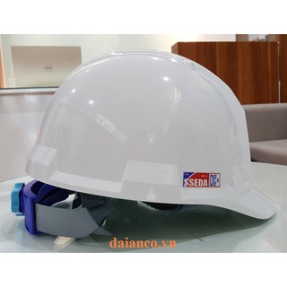 Mũ bảo hộ SSEDA 04 màu trắng, Hình thật, có sẵn