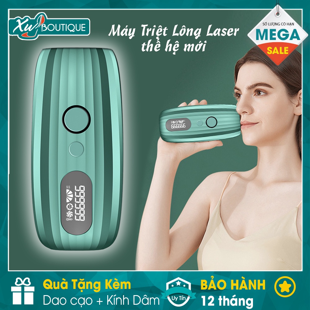 Máy Triệt Lông Laser Toàn Thân B500 Thế Hệ Mới,Triệt Lông Vĩnh Viễn Đơn Giản Tại Nhà - Bh 12 Tháng
