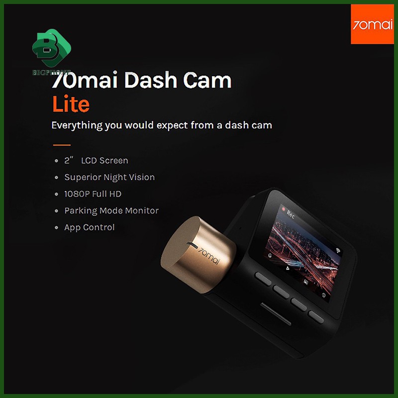 70mai Pro Quốc Tế - Camera Hành Trình Xiaomi Chính Hãng Tặng kèm thẻ nhớ 16Gb